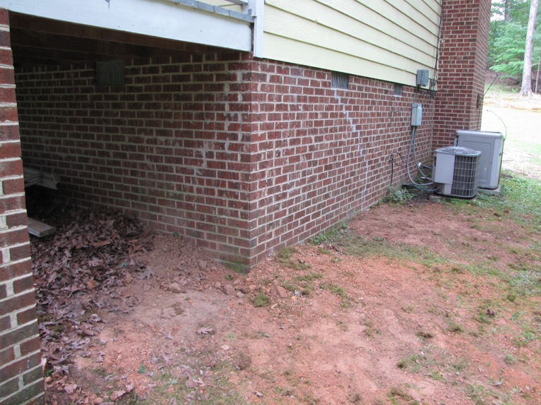 Repaired foundation