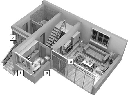House interior diagram
