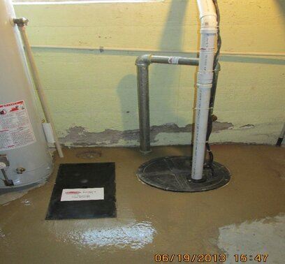 interior sewer backup prevention system